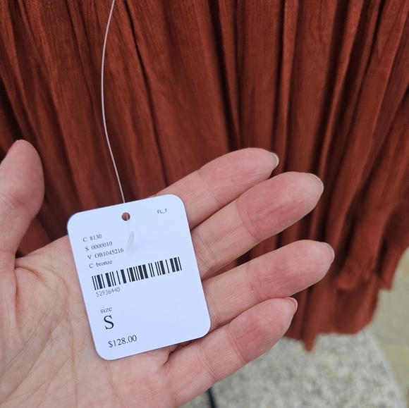 Nwt Free People Desert Dreams Mini Dress tunic S/P - Picture 10 of 15